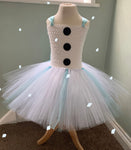 Snowman tutu dress