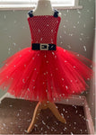 Santa style tutu dress