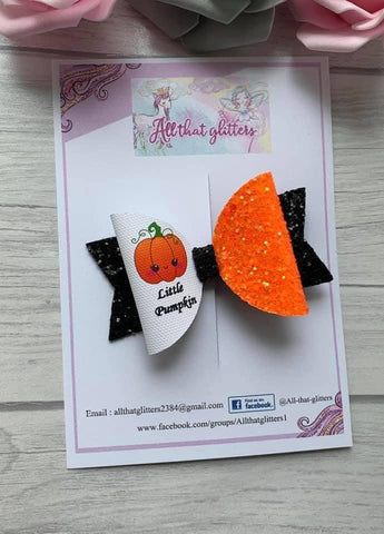 Little pumpkin bow