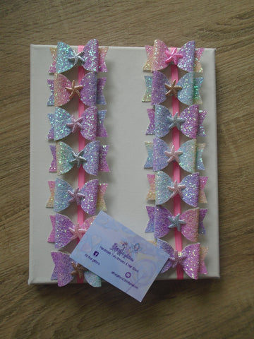 Pastel mermaid clip