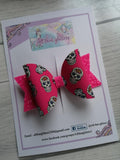 Sugar skull bow