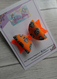 Sugar skull bow