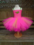 Dino themed tutu dress