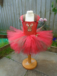 Reindeer tutu dress