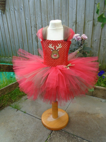 Reindeer tutu dress